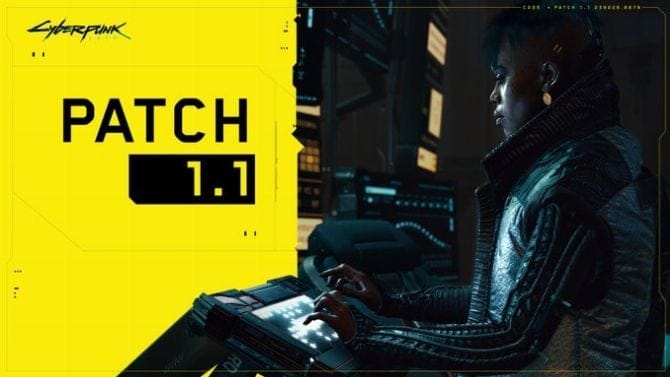 Cyberpunk 2077 : La mise à jour 1.1 disponible, correctifs et améliorations listés