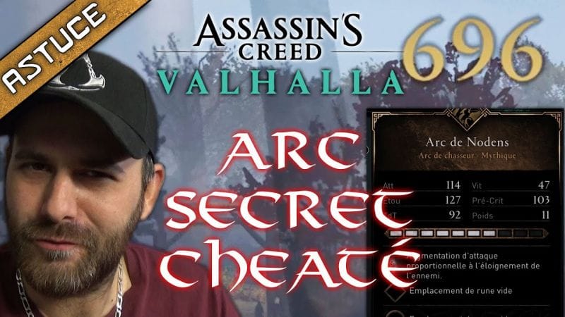 ASSASSIN'S CREED VALHALLA ARC ISU SECRET DÉCOUVERT ! MEILLEUR ARC !