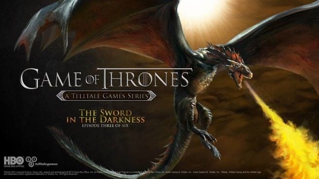 Stott-TV: Game of Thrones: A Telltale Games Series: Episode  3: L'épée dans les Ténèbres
