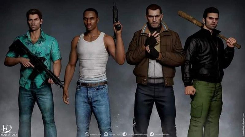Voici a quoi ressemblerais les anciens de GTA
