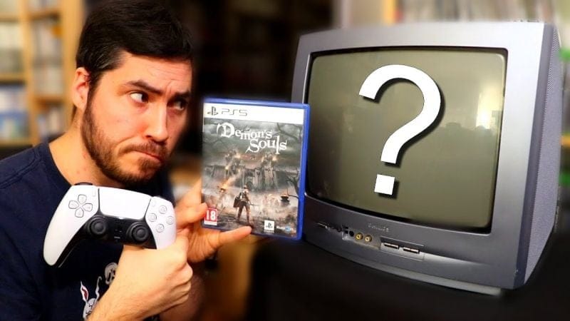Peut-on jouer à la PS5 sur une télé CATHODIQUE ?