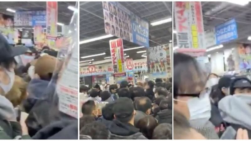 Chaos complet chez le détaillant de Tokyo sur les ventes de PS5