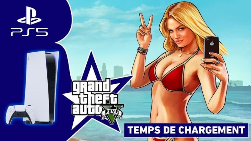 [PS5] INTERFACE + TEMPS DE CHARGEMENT DE GTA V SUR PLAYSTATION 5 (+GAMEPLAY)