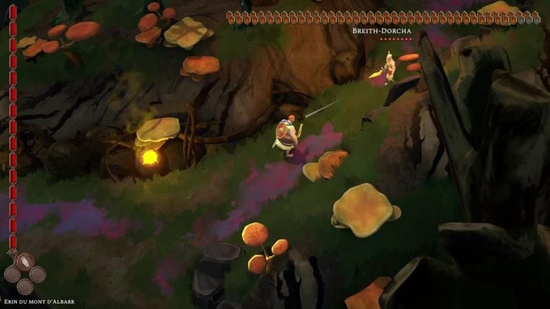 Gameplay Gods Will Fall : Exploration d'un donjon et combat contre un boss - jeuxvideo.com