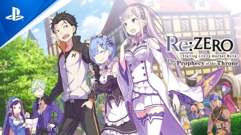 Re:ZERO -Starting Life in Another World- The Prophecy of the Throne - Opening Movie | PS4