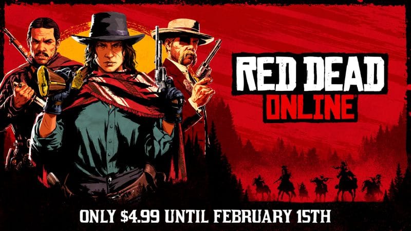 Profitez de Red Dead Online en standalone pour 4,99 € seulement jusqu'au 15 février - Rockstar Games