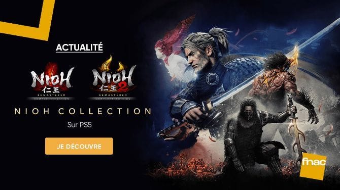 Nioh Collection PS5 tranche à la Fnac !