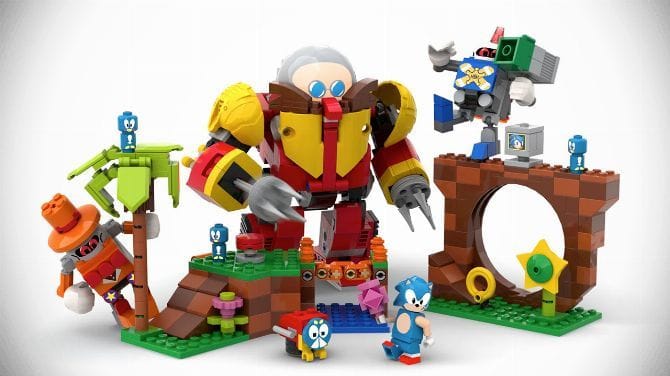 Sonic a lui aussi droit à son set LEGO, inspiré par Sonic Mania, les infos