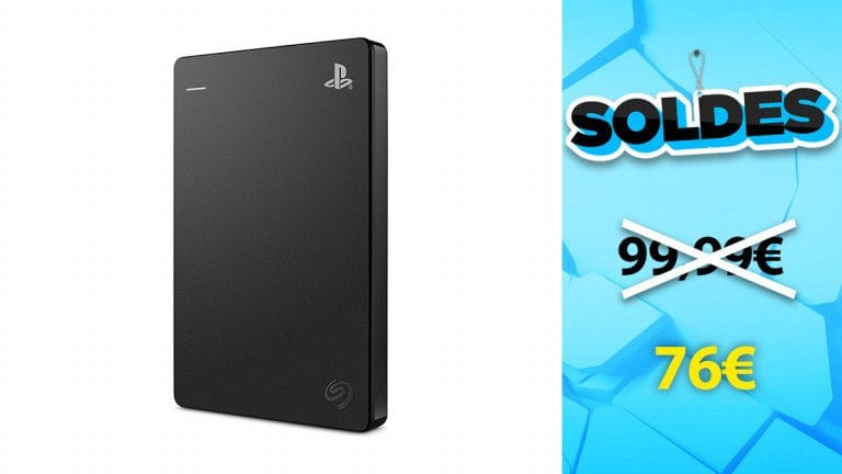 Soldes Seagate : HDD PlayStation 2 To en promotion de 24%
