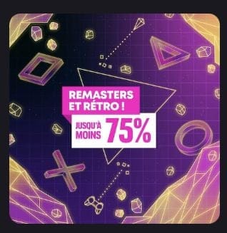 Jusqu’à 75% de promos sur les Remaster et les jeux retro !