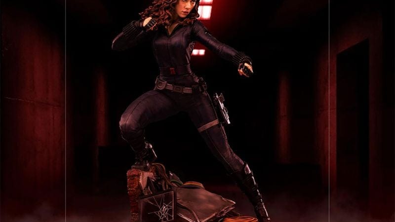 Statuette de Black Widow par Iron Studios