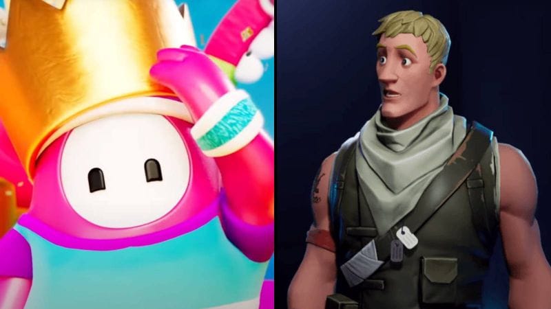 Un crossover Fortnite x Fall Guys fuite avec de nouveaux skins à venir - Dexerto.fr