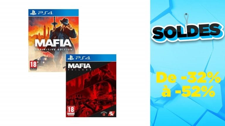 Soldes d'hiver 2021 : Jusqu'à -52% sur Mafia Definitive Edition et Mafia Trilogy pour PS4