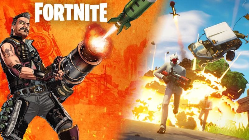 Le Leak d'une arme explosive sur Fortnite rappelle Fuse d'Apex Legends - Dexerto.fr