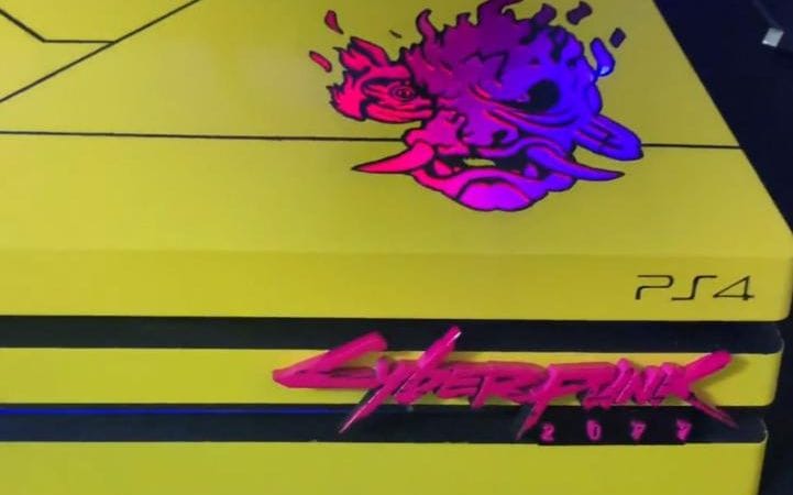 Gamer Mods PS4 Pro With Cyberpunk 2077 Motif And Water Cooler - PlayStation Universe