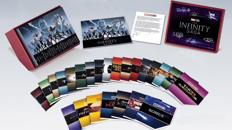 Le coffret collector Marvel La Saga de L'Infini, l'intégrale est disponible