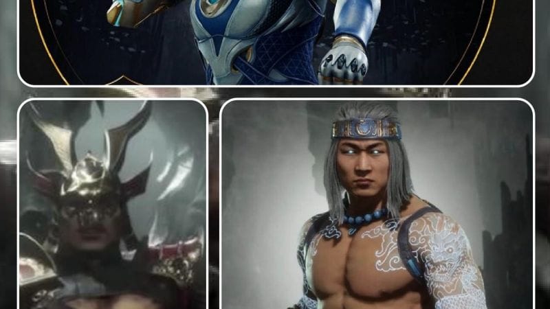 Frost, liu kang Skin et voix de shao khan