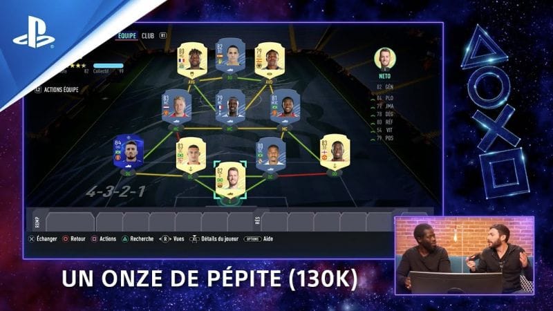 Tournois PS4 | Competition Center | FIFA 21 Tuto #6 - Un onze de pépite (130K)