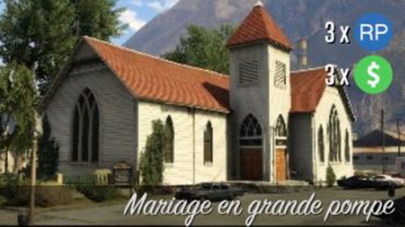 Match à mort Mariage en grande pompe dans GTA 5 Online, comment y participer ?