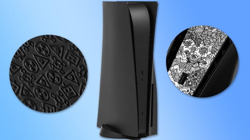 PS5 : dBrand ouvre les précommandes d'un skin noir mat au prix de 50€