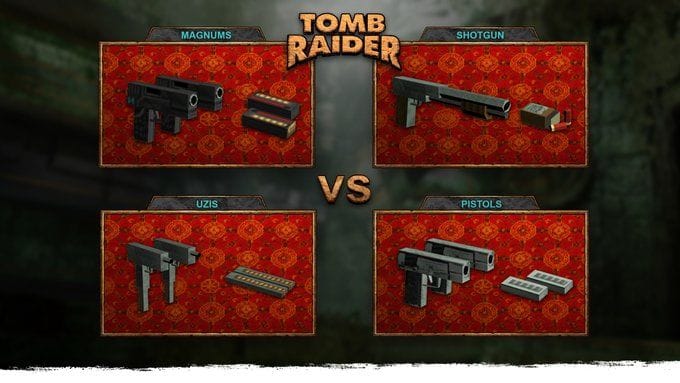25 ans de Tomb Raider: Sondage: Quelle est votre arme préférée du premier Tomb Raider ?