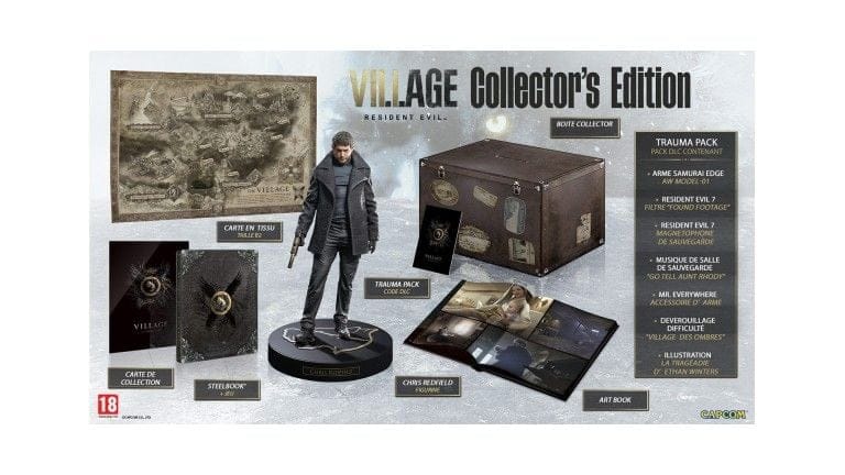 Précommande de la collector Resident Evil édition PS5