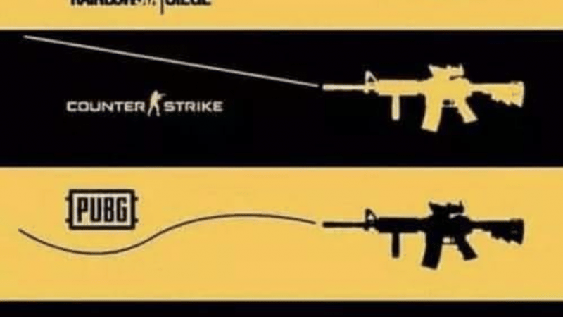 Les armes dans les jeux