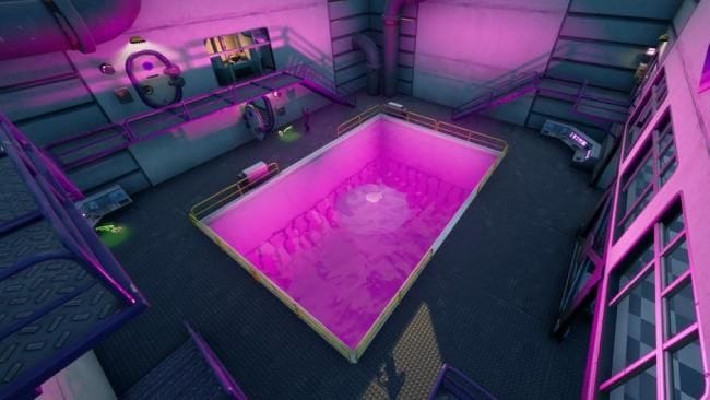 Se baigner dans le bassin violet de Steamy Stacks, défi semaine 13 - Fortnite - GAMEWAVE
