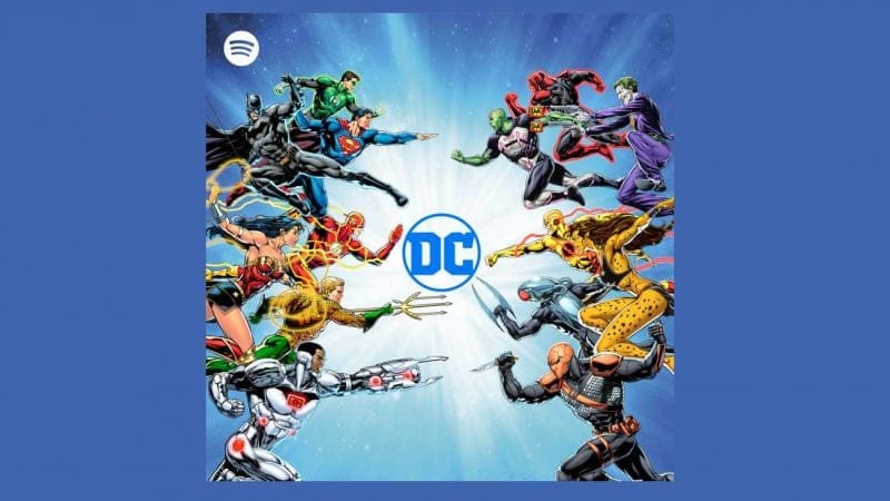 L'audio apporte une nouvelle dimension à l'univers DC Comics - Spotify