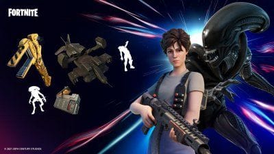 Fortnite : après Predator, les skins Xénomorphe et Ripley d'Alien disponibles