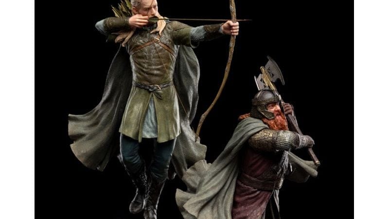 Statuette Legolas et Gimli par Weta