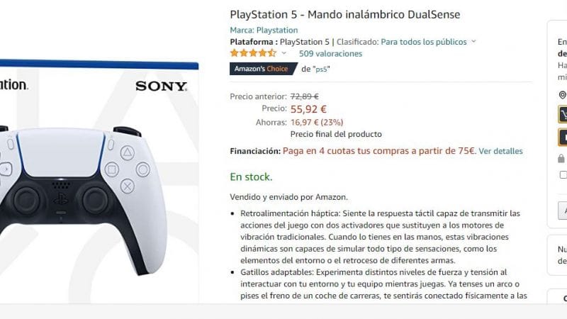 [PROMO] DualSense à 60€