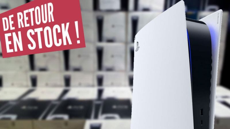 Stock PS5 : des consoles en vente ce mercredi 3 mars dans une grande enseigne