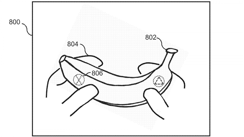 Sony dépose un nouveau brevet avec une banane en guise de manette