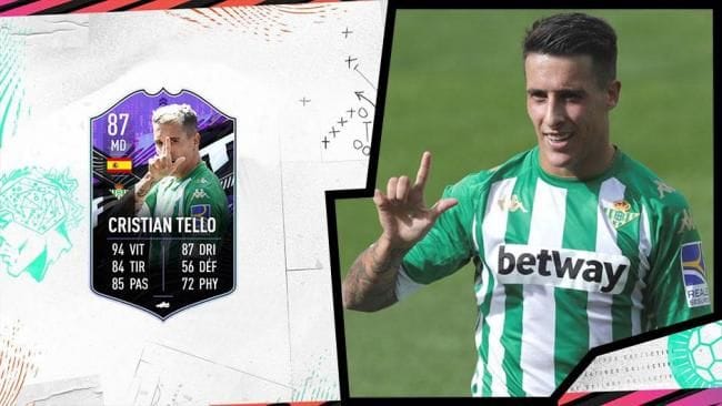 FUT 21 - Solution DCE - Cristian Tello What If (Et Si) - FIFA 21 - GAMEWAVE