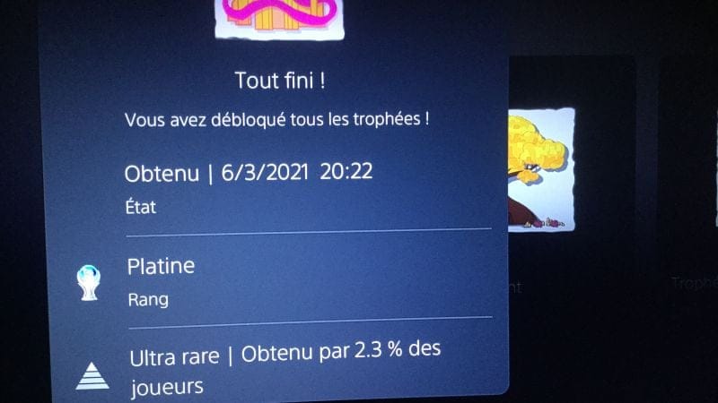 platine jeu maquette ps5