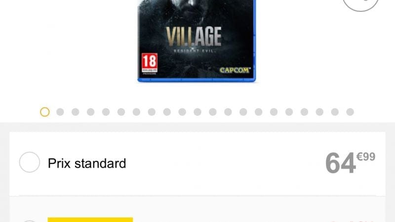 Promotion sympathique sur la pré-commande