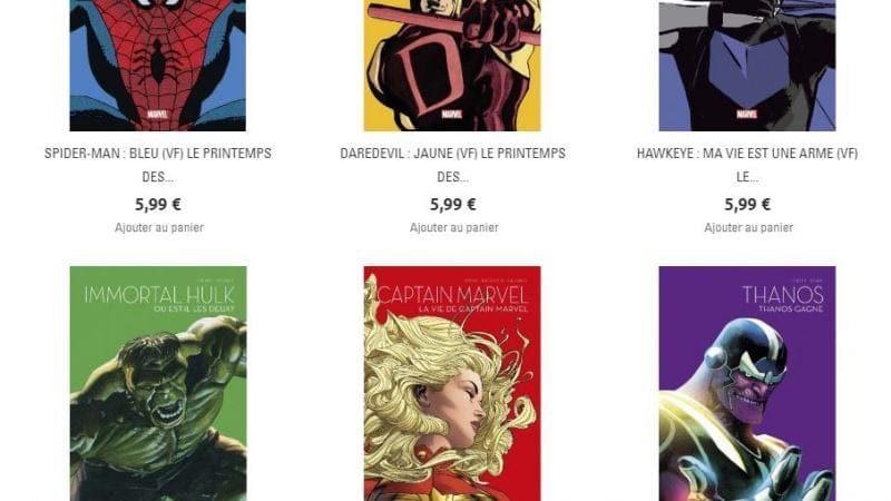 [PROMO] LE PRINTEMPS DES COMICS PANINI 2021