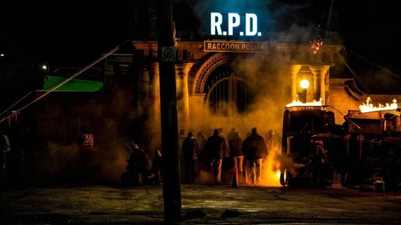 Une première affiche du film Resident Evil