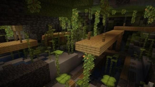 Minecraft accueille les cavernes luxuriantes avec le Snapshot 21w10a - GAMEWAVE