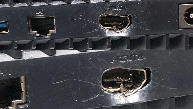 PS5 : un enfant détruit violemment le port HDMI de sa console et demande un remplacement