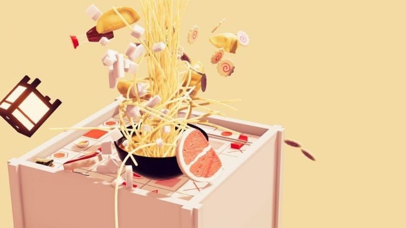 Dans Nour: Play With Your Food, votre Second de cuisine est une bande-son interactive