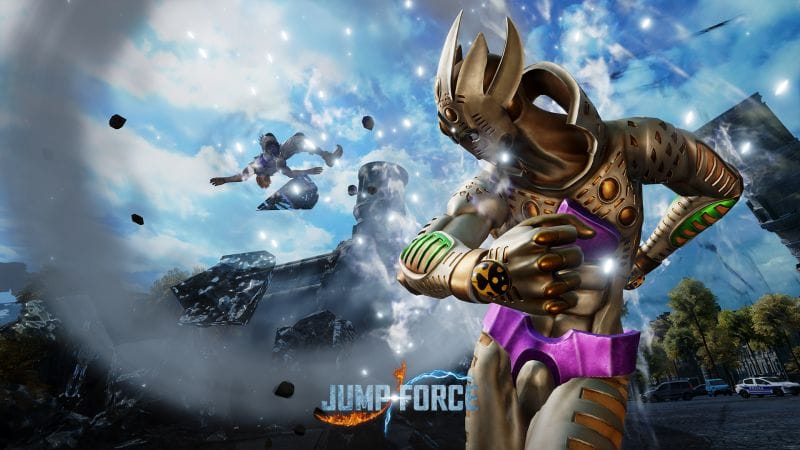 Jump Force: Giorno Giovanna prend la pose