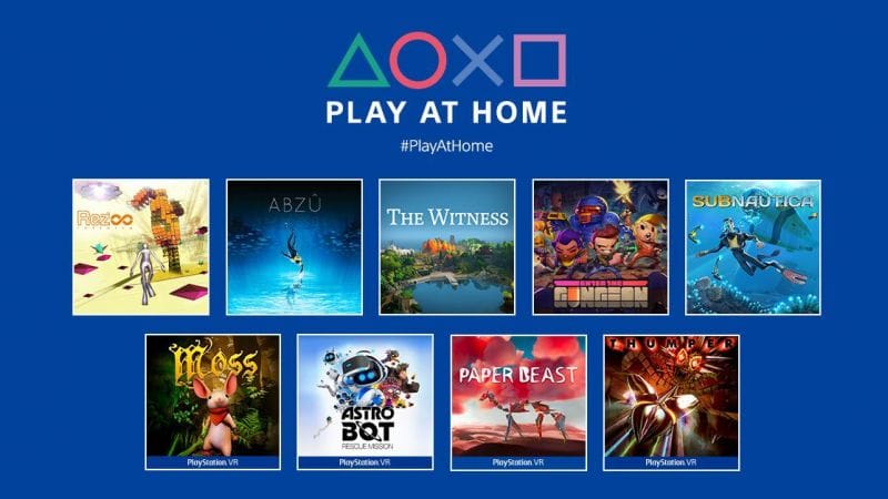 PlayStation Play at Home : 9 gros jeux indés et un incontournable de la PS4 bientôt gratuits pour tout le monde !