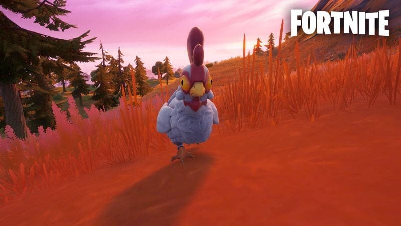 Comment voler à travers la carte Fortnite grâce à l'astuce de la poule - Dexerto.fr