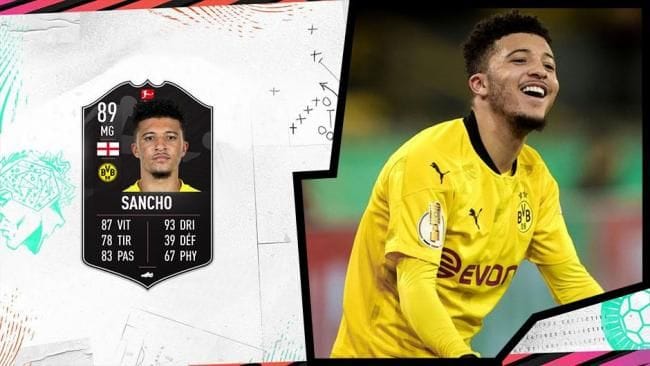 FUT 21 - Solution DCE - Jadon Sancho POTM - FIFA 21 - GAMEWAVE