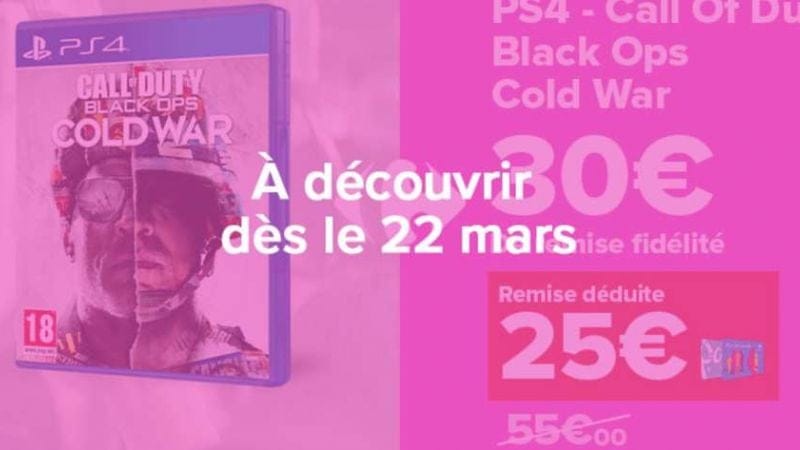 [PROMO] La version PS4 à 25€ et la PS5 à 30€ chez Carrefour