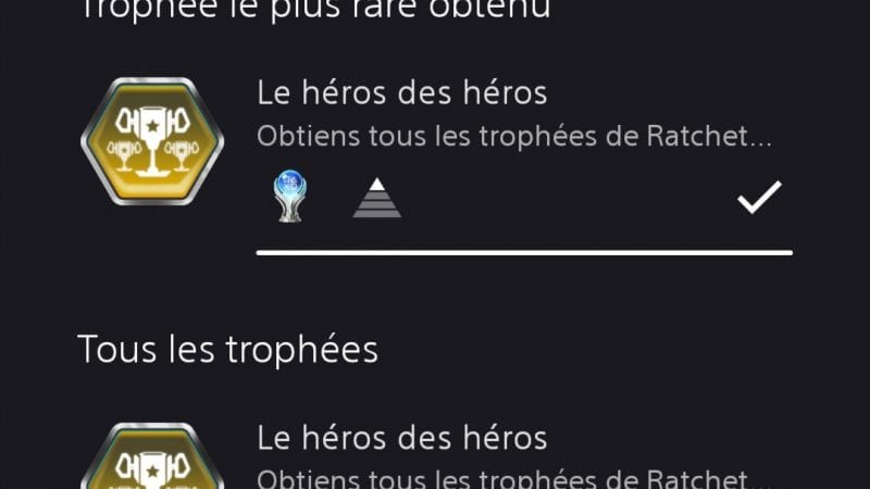 Une semaine un platine