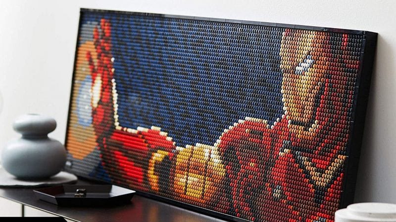 Le set LEGO ART Iron Man de Marvel Studios profite de 32% de réduction