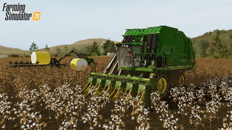 Le pack John Deere Coton gratuit pour Farming Simulator 20 - SimulAgri.fr